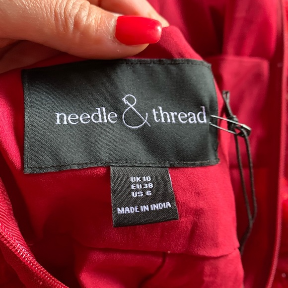 NWT needle and thread mini sequin dress - Picture 8 of 8